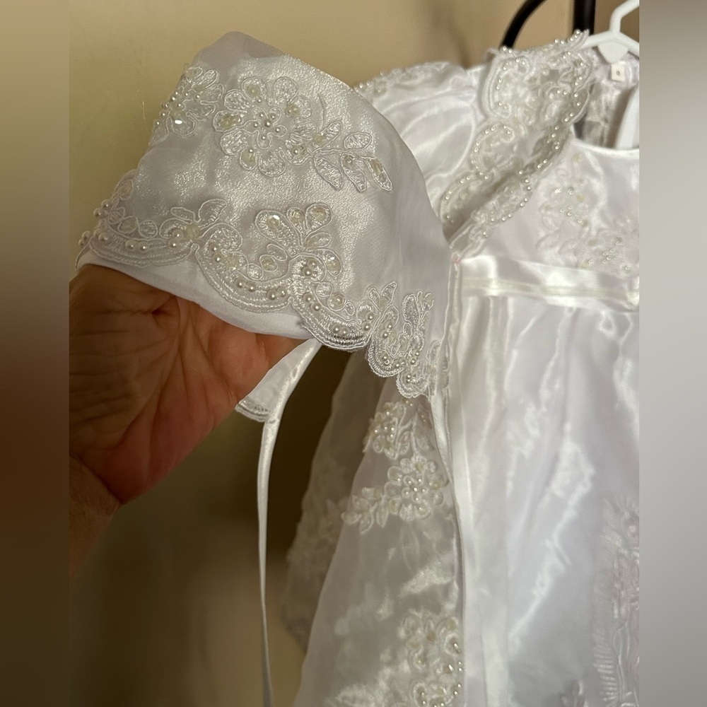 Simran fashion girls christening gown/jacket - Picture 4 of 16